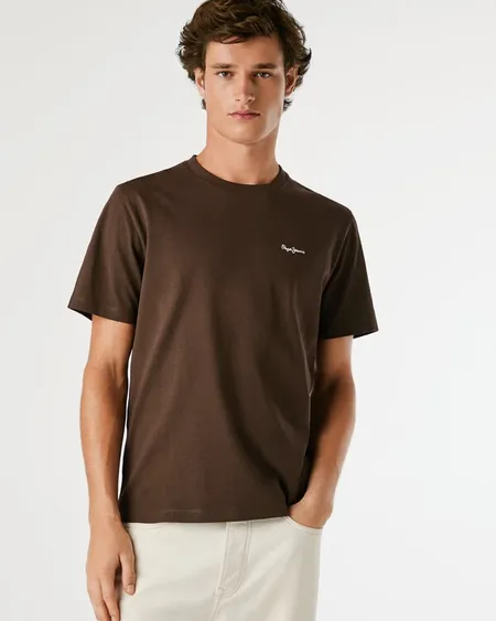 Camiseta Contrast Connor Brown Pepe Jeans