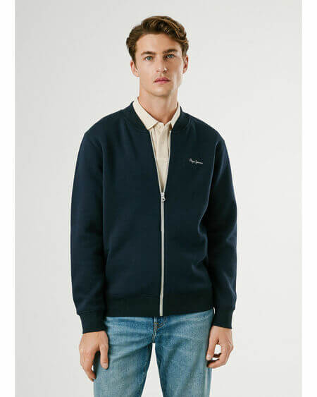 Sudadera Macbeth Plain Bomber Pepe Jeans