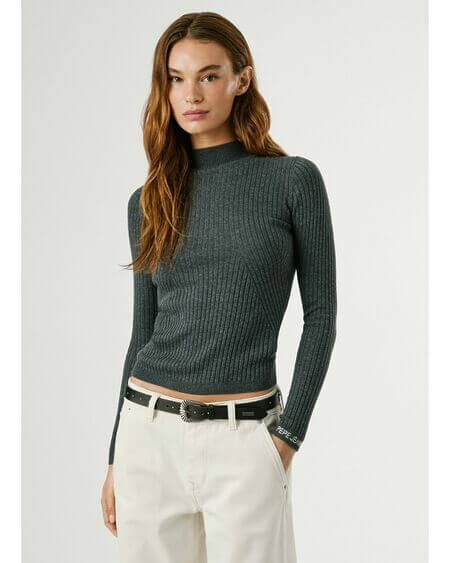 Jersey Carla Perkins Dark Grey Pepe Jeans