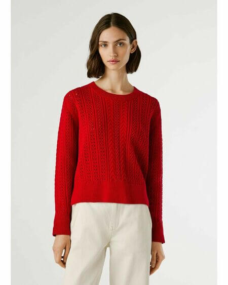 Jersey Candide Royal Red Pepe Jeans