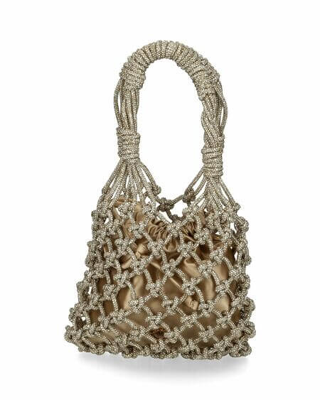Handbag Mini Crystal Oro Pinko