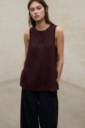 Camisa Sia Cocoa Ecoalf