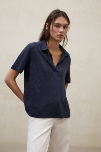 Camiseta Troms Storm Blue Ecoalf