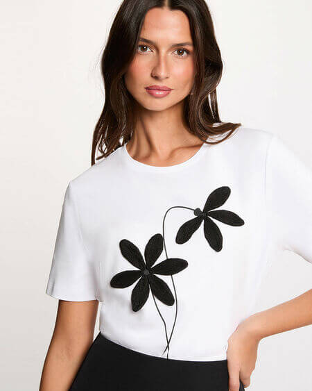 Camiseta Manga Corta Dahlia Morgan De Toi