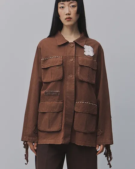 Chaqueta Estampado Tachuelas BSB