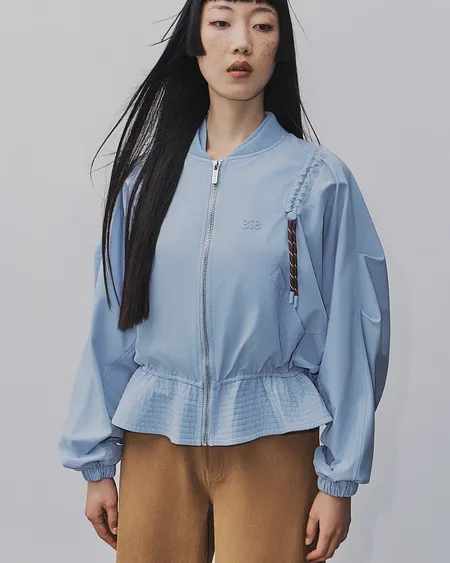 Cazadora Fruncida En Cintura Bsb