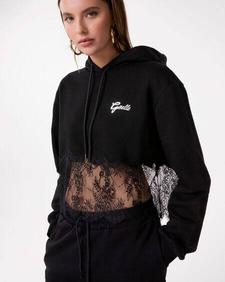 Sudadera corta Gaëlle