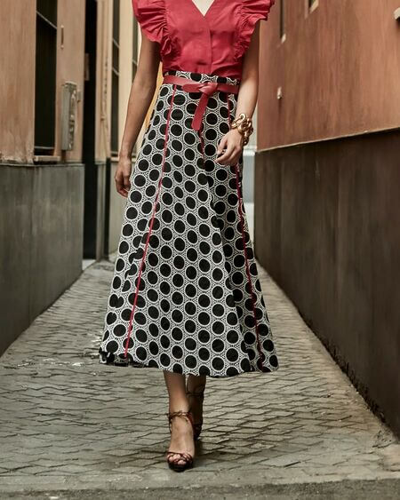 Falda Irisia  Panambi