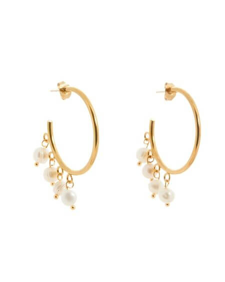 Pendiente Corfú Arito Perlas Alexah