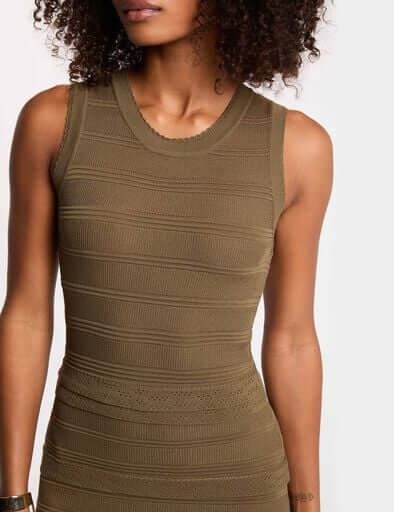 robe-tricot-longue-cintree-vert-kaki-femme-vue4-32536311049391145