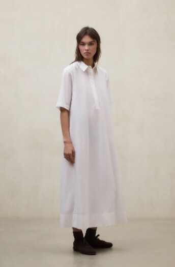Vestido Martina White Ecoalf