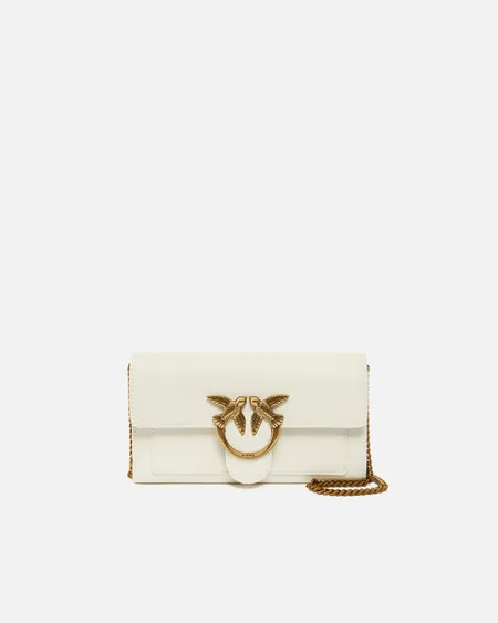 Bolso Love One Wallet Blanco Pinko