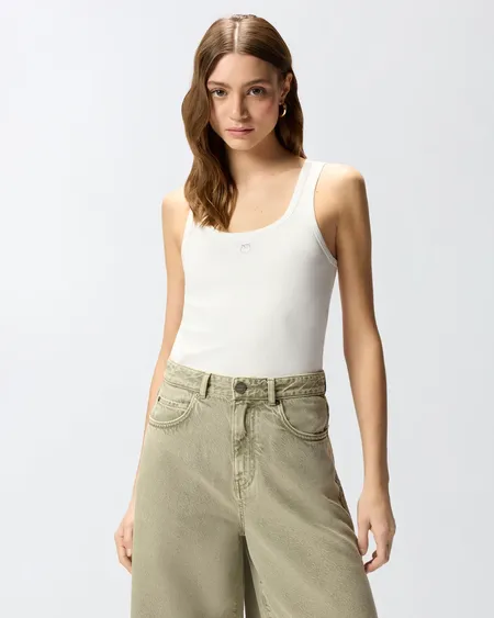 Camiseta Calcolatore White Pinko