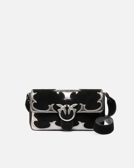 Bolso Love One Slouchy Classic Negro Pinko