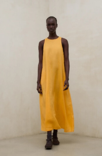 Vestido Ukara Tangerina Ecoalf