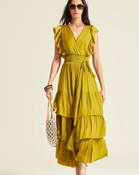 Vestido Hisder Raso Oky