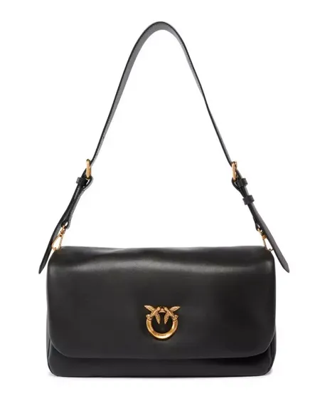 Bolso Click Soft Horizontal Handle Black Pinko