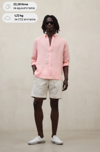 Camisa Malibu Summer Pink Ecoalf