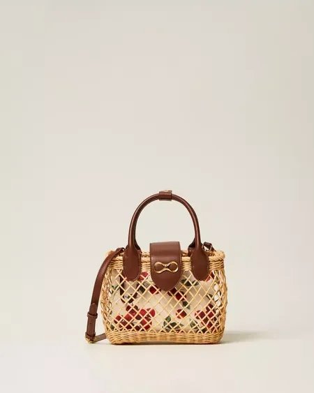 Bolso Mimbre Bolsa Twinset