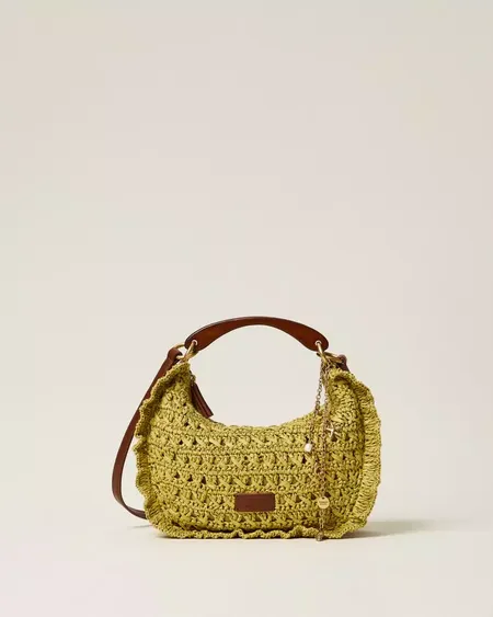 Bolso Croissant Avocado Oil Twinset