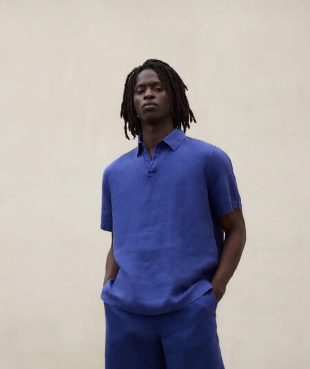 Camisa Igor Blue Indigo Ecoalf