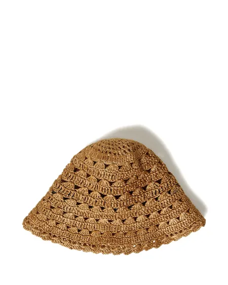 Gorro Detalle Logo Marrón Twinset