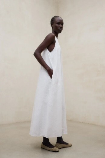 Vestido Ukara White Ecoalf