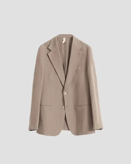 Americana Desestructurada Lino Terracota Puro Ego