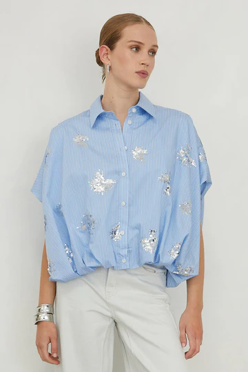 Camisa Lentejuelas Olyra Jovonna London