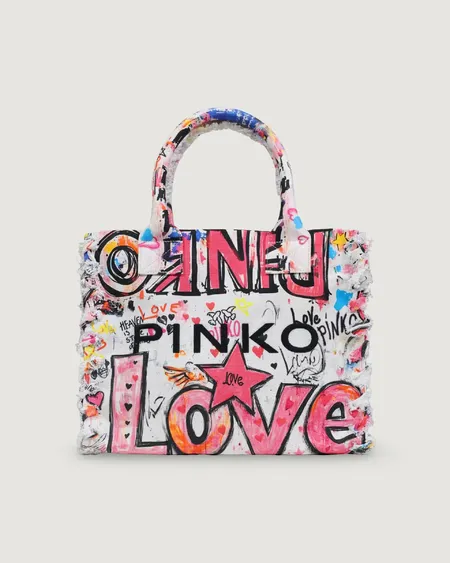 Bolso Beach Shopper Canvas Pinko