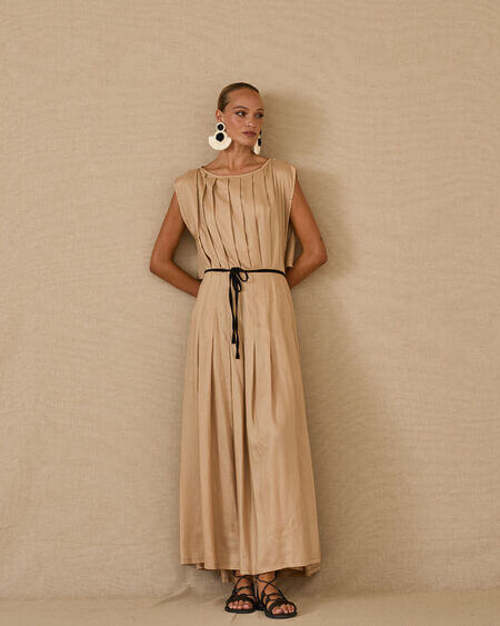 Vestido Plisado Souvenir