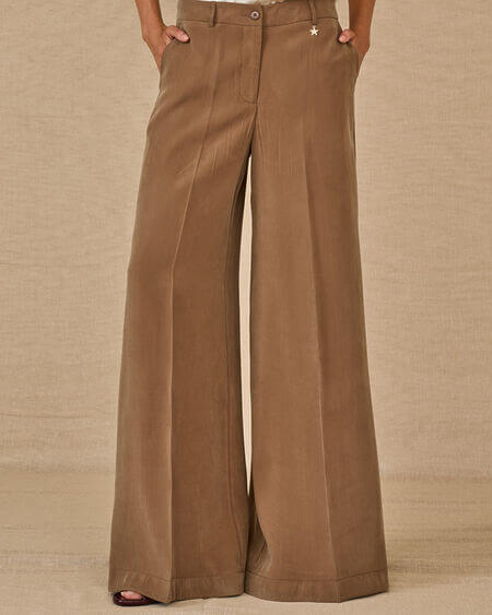 Pantalón Palazzo Camel Souvenir