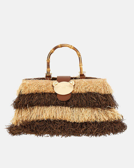 Bolso Riad Fringes Brown Rue Madam