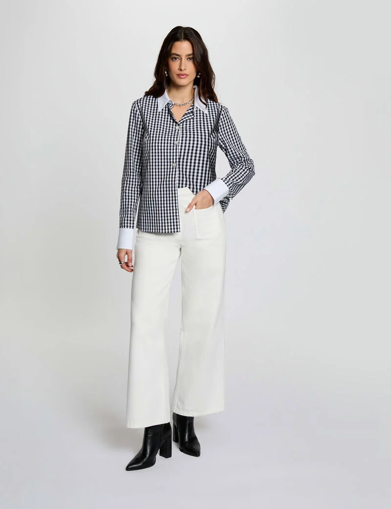 chemise-col-contrastant-multicolore-femme-vue6-32536311049250900