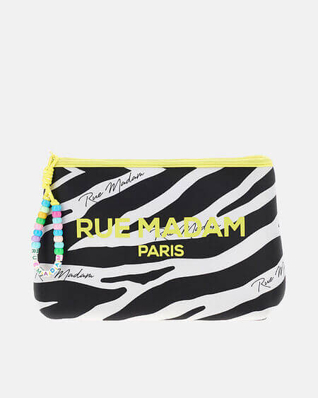 Neceser Zebra Yellow Rue Madam