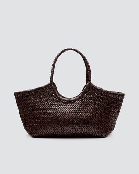 Bolso Nantucket Big Dark Brown Dragon Diffusion