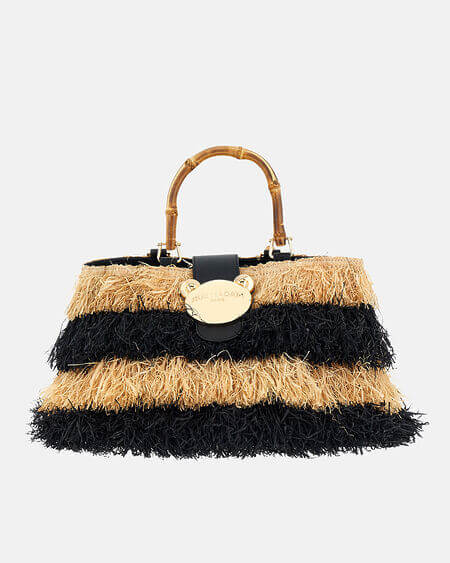 Bolso Riad Fringes Black Rue Madam