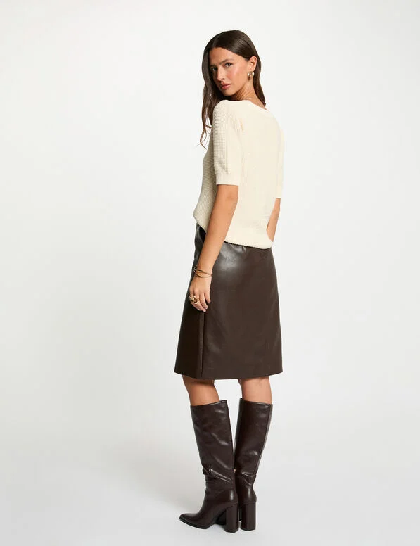 gilet-ajuste-col-v-ivoire-femme-vue2-32536311048820978