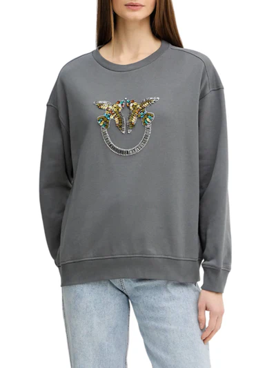 Sudadera Nelly Gris Inverno Pinko