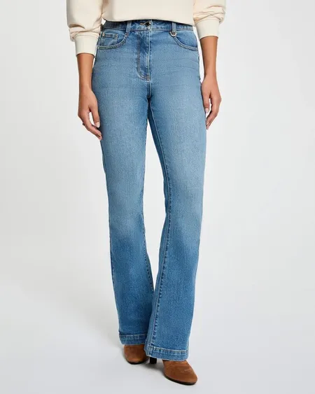 Vaqueros Bootcut Denim Stone Puiko Morgan De Toi