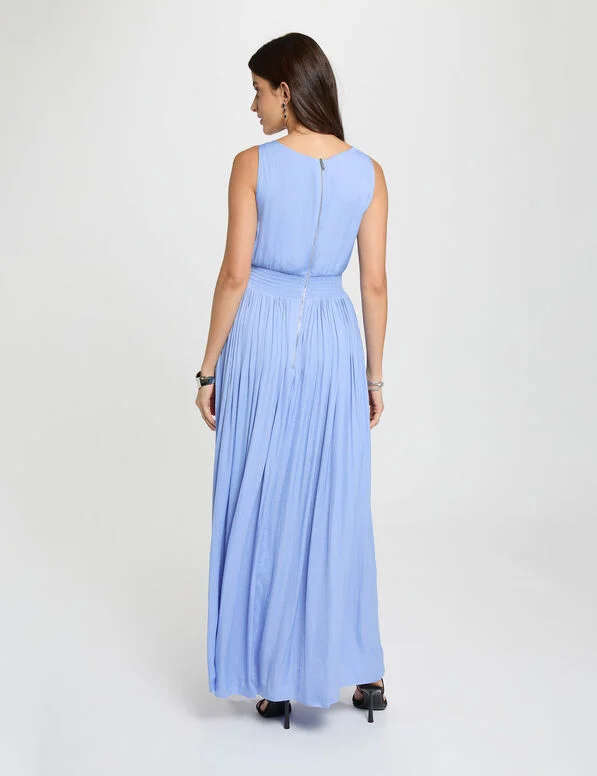 robe-longue-col-v-bleu-femme-vue2-32536311048581156