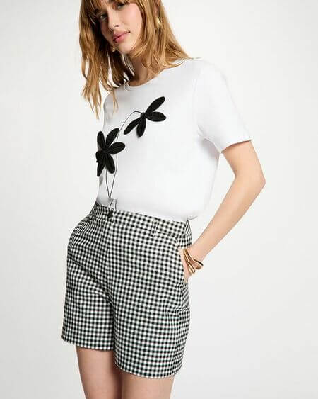 Pantalón Corto Cuadro Vichy Shich Morgan De Toi
