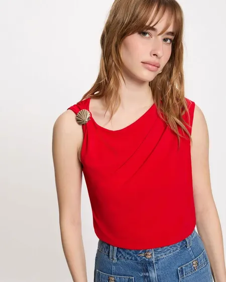 Camiseta Concha Dorada Dred Morgan De Toi