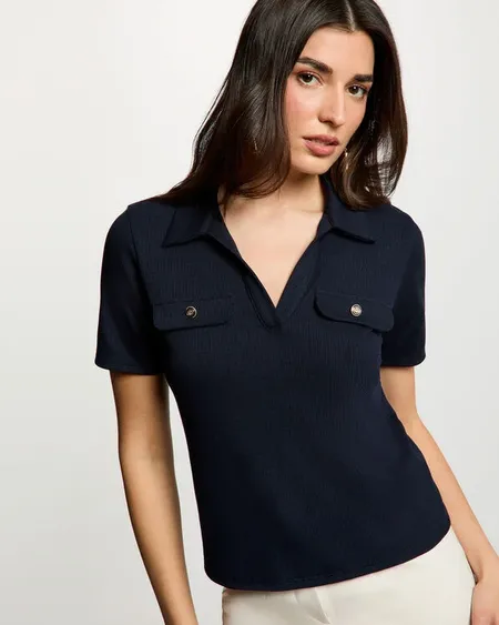 Polo Manga Corta Drosso Morgan De Toi