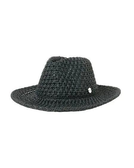 Sombrero De Paja Negro Bsb
