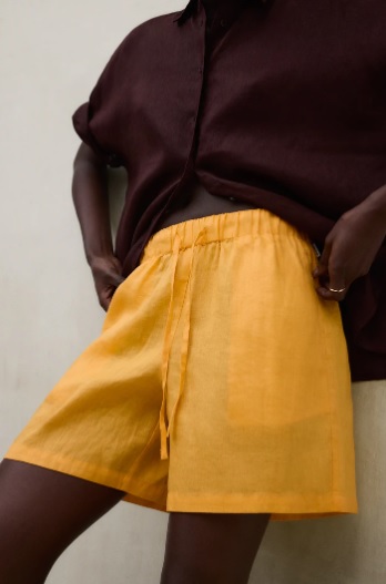 Shorts Eras Tangerina Ecoalf