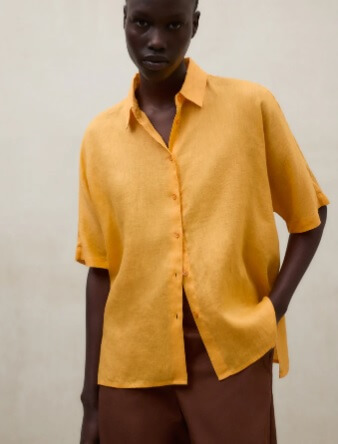 Camisa Melania Tangerina Ecoalf