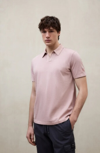 Polo Enzo Blush Pink Ecoalf