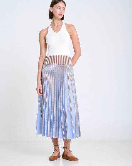 Vestido Radial Celeste Sita Murt