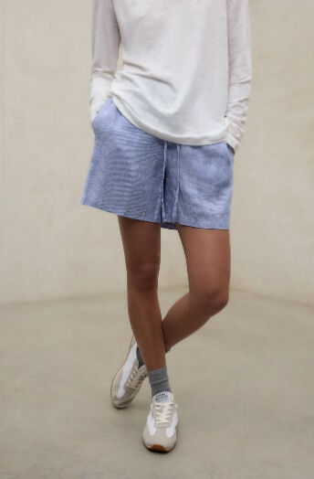 Shorts Eras Stripes Ecoalf